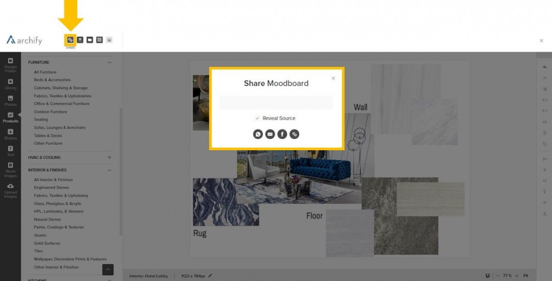 Gunakan Fitur Moodboard di Archify untuk Tingkatkan Efisiensi Proses Desain Anda